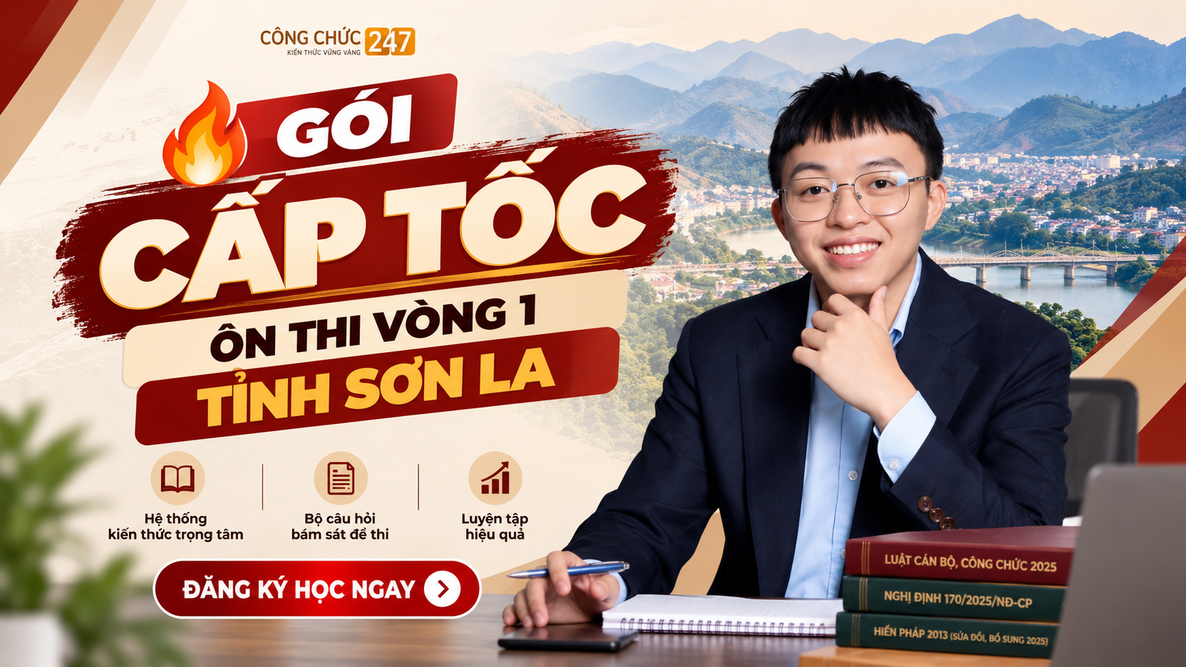 🔥 GÓI CẤP TỐC - ÔN THI VÒNG 1 TỈNH SƠN LA