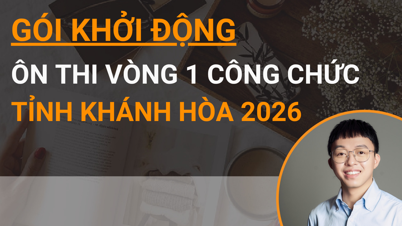 Bán chạy ♨️ Gói khởi động - Ôn thi Vòng 1 công chức tỉnh Khánh Hòa 2026 